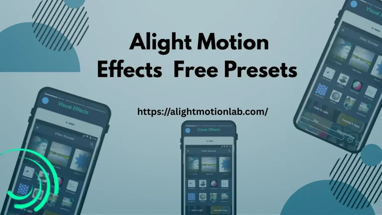 Alight Motion Effects – Free Presets feature image